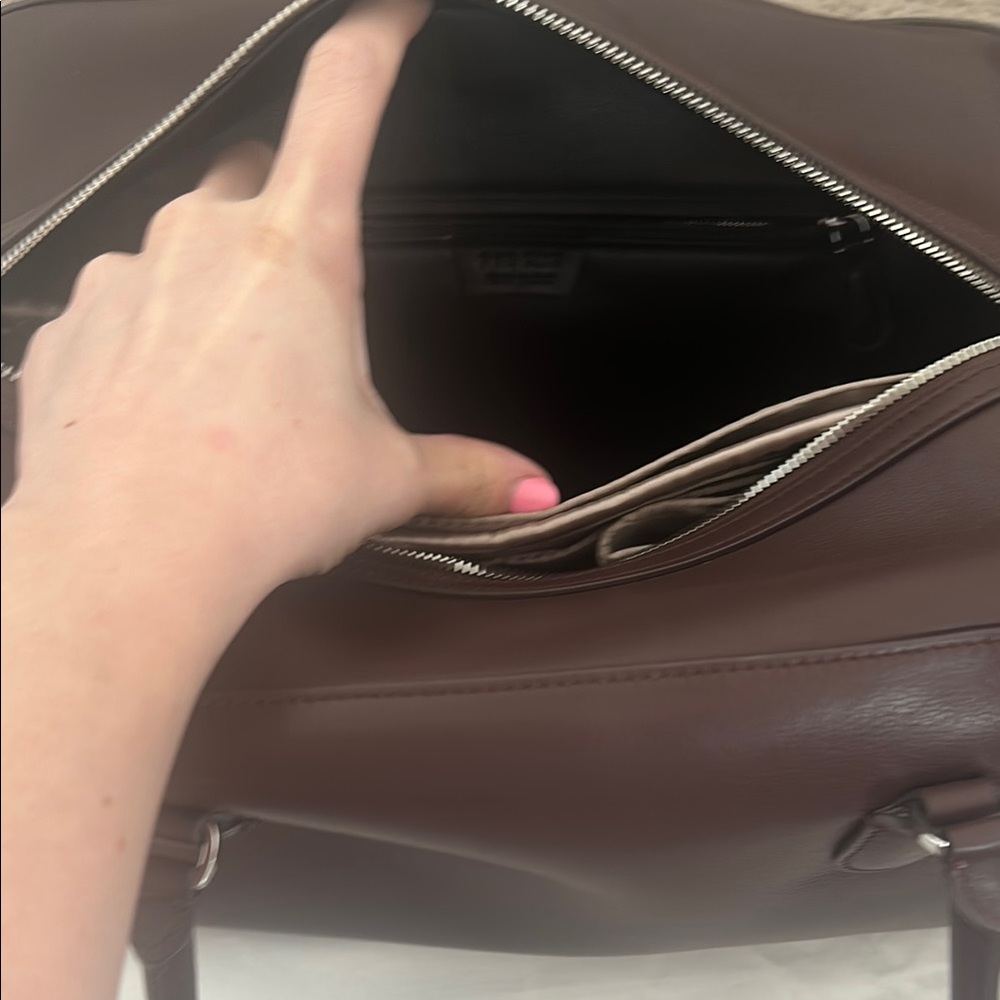 The Row Brown Leather Satchel Bag - Picture 6 of 8